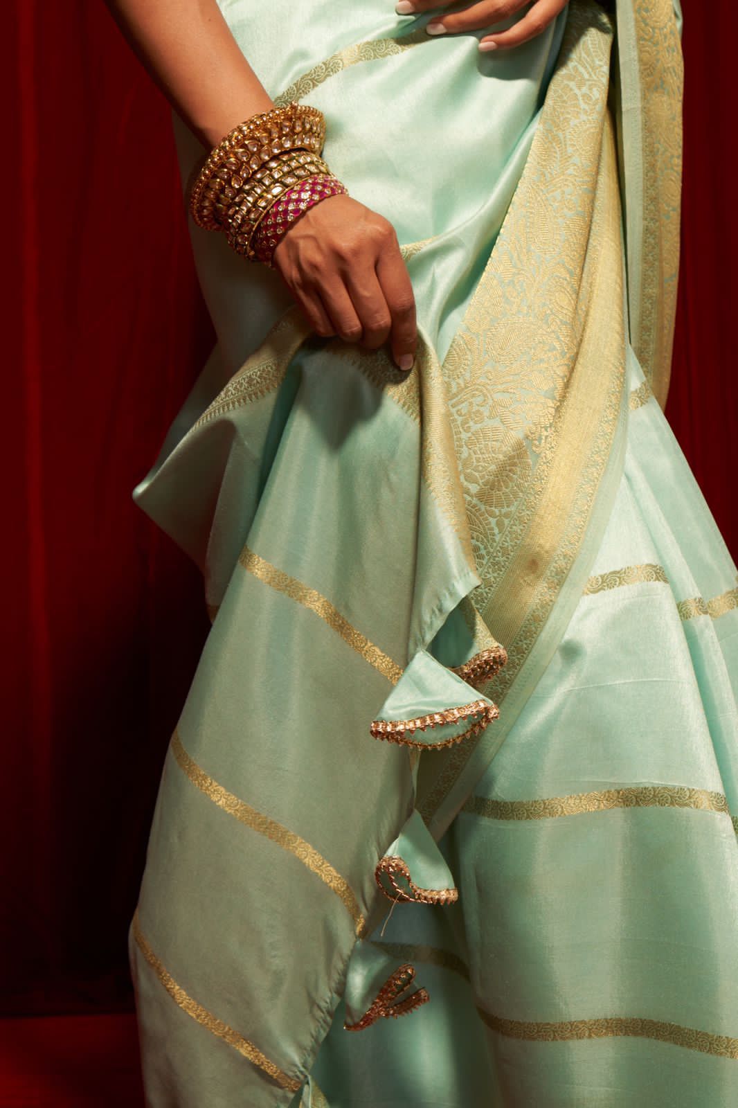 Ishanika Cotton Silk Weaves Jacquard Weaving Border Saree Anant Tex Exports Private Limited