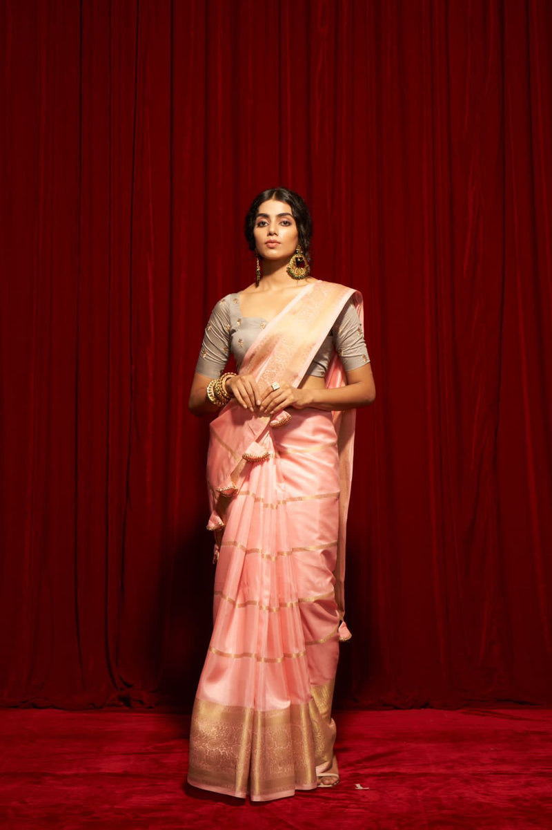 Ishanika Cotton Silk Weaves Jacquard Weaving Border Saree Anant Tex Exports Private Limited