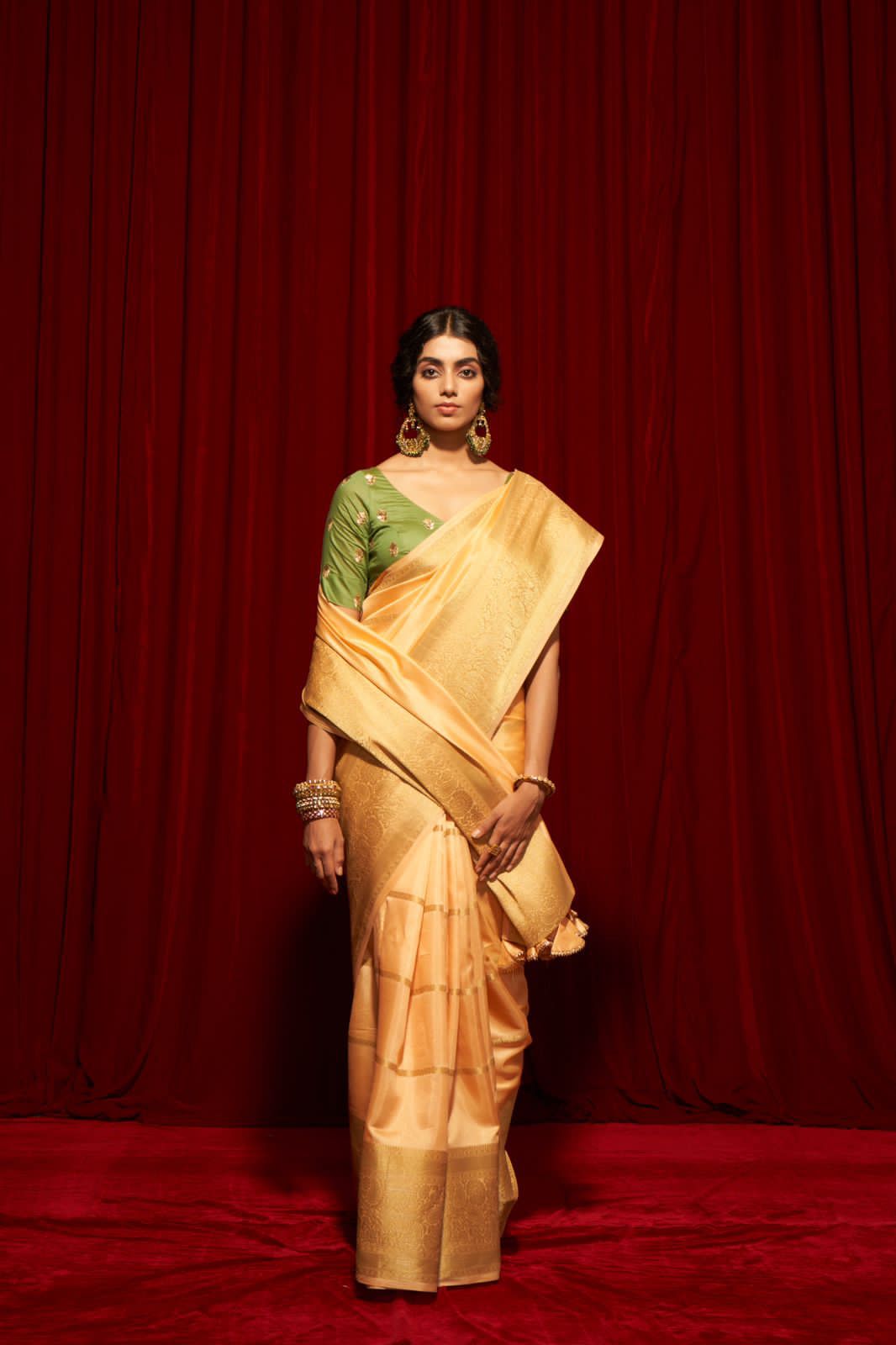 Ishanika Cotton Silk Weaves Jacquard Weaving Border Saree Anant Tex Exports Private Limited