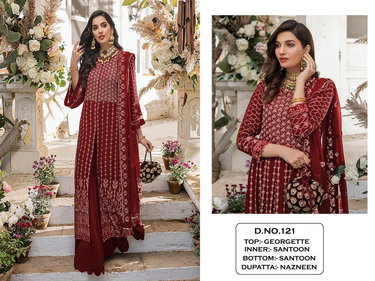 New Pakistani Designer Embroidery Suit Anant Tex Exports Private Limited