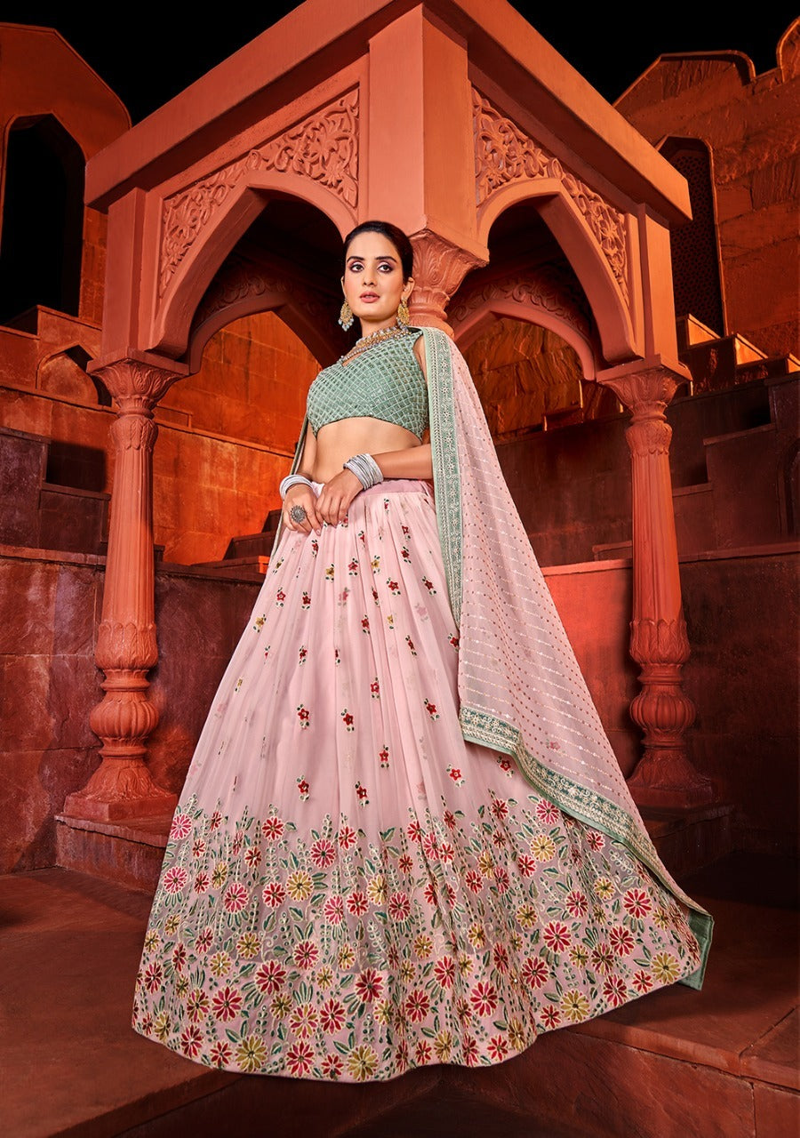MORNI LOOKNBOOK ART EMBROIDERY LEHENGA Anant Tex Exports Private Limited