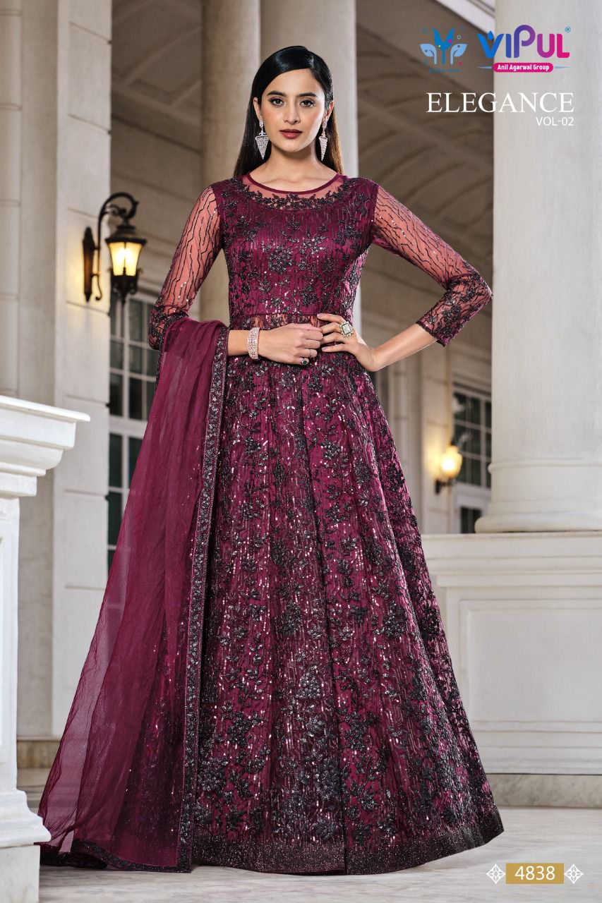 Red Rayon Semi Stitched Gown Suit at Rs 1799 | Hirabaugh | Surat | ID:  16297248162