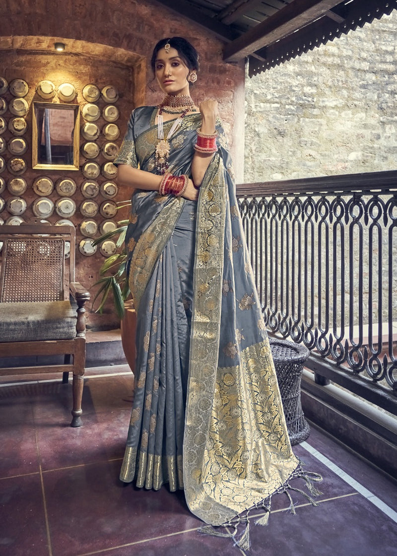 MANISHA BANARASI SILK FESTIVE WEAR SAREE Anant Tex Exports Private Limited