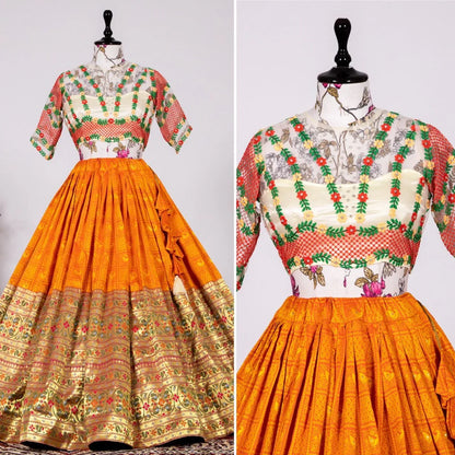 Special Occasion Wear Paithani Lehenga Choli Collection Anant Tex Exports Private Limited