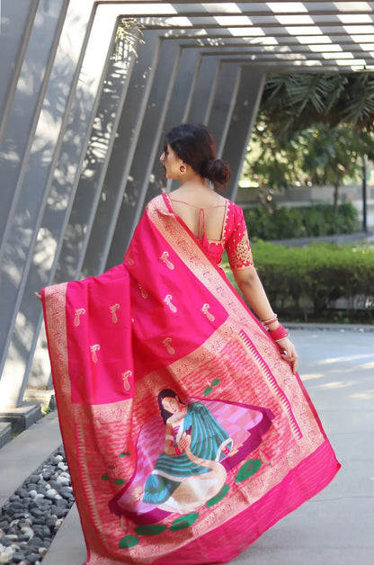 PALLU PAITHANI WEDDING PURE SILK SAREE Anant Tex Exports Private Limited