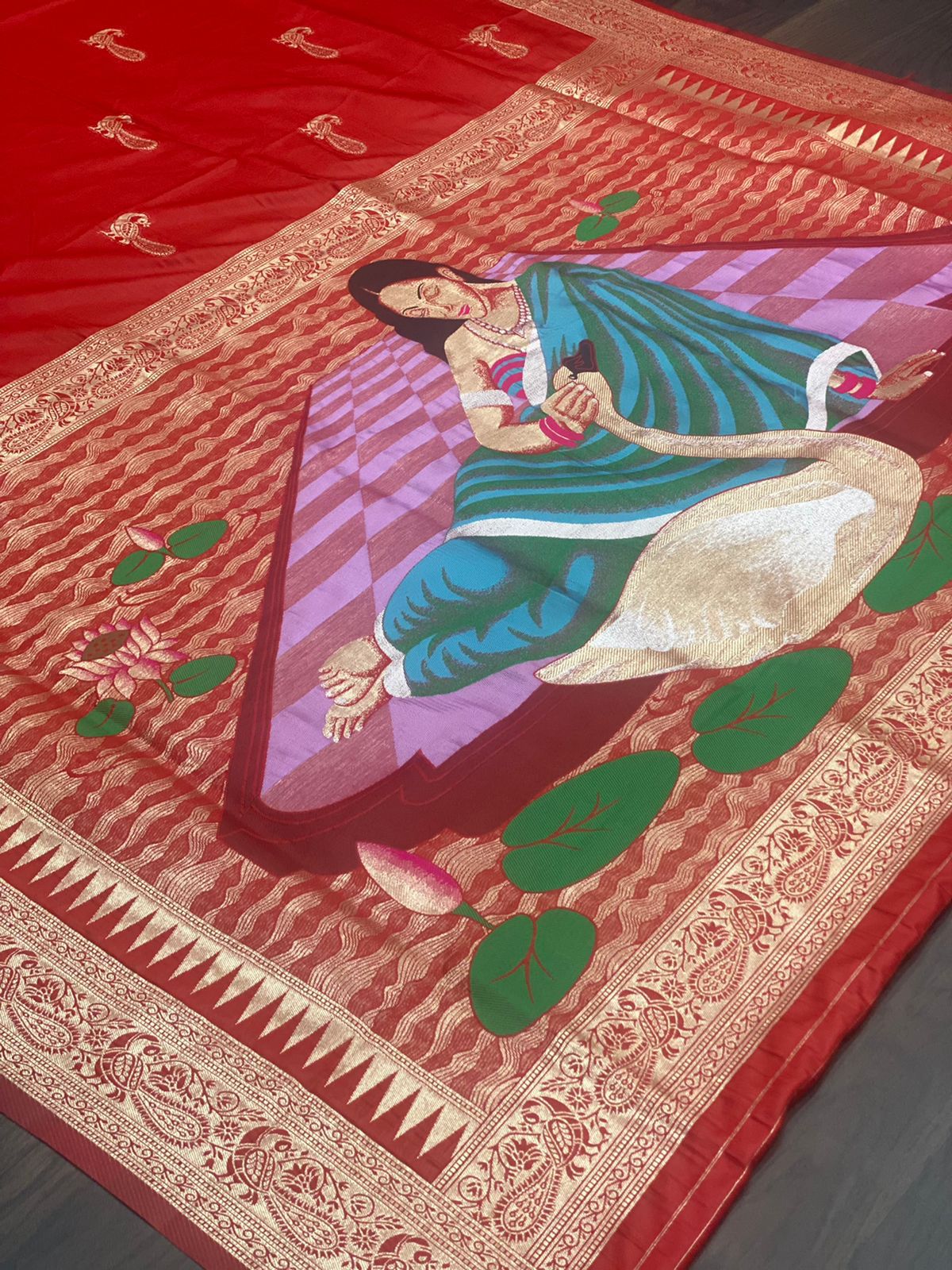 PALLU PAITHANI WEDDING PURE SILK SAREE Anant Tex Exports Private Limited