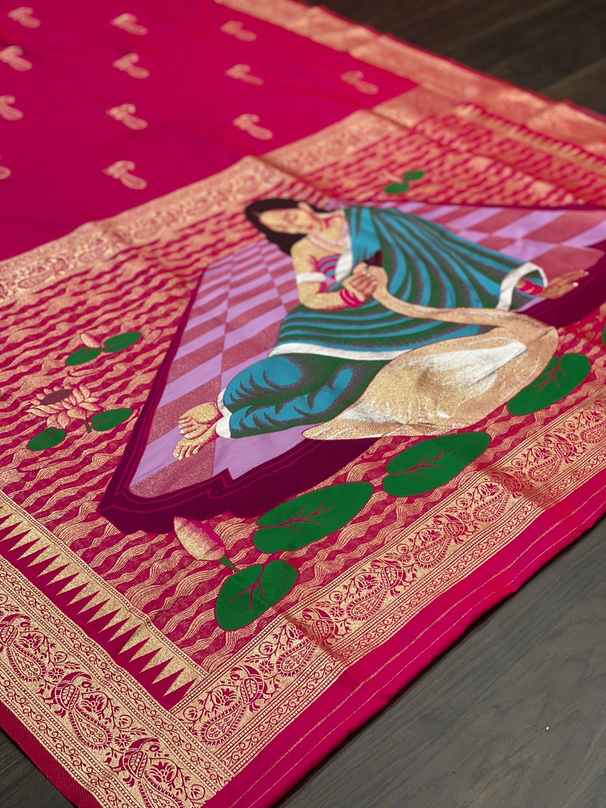 PALLU PAITHANI WEDDING PURE SILK SAREE Anant Tex Exports Private Limited