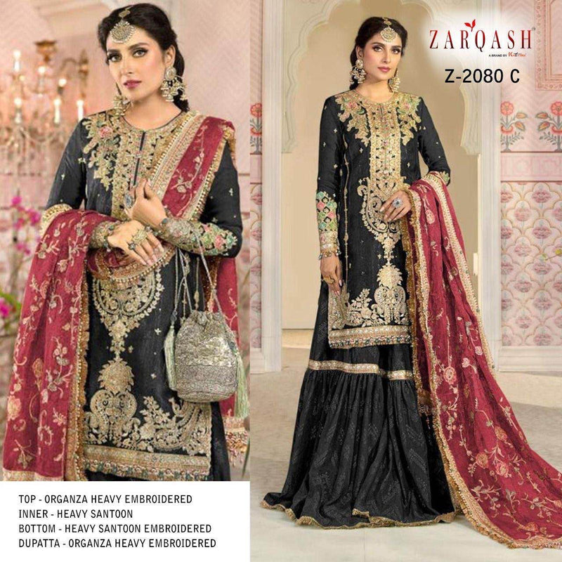MARIYA Z-2080 EMBROIDERED SUIT Anant Tex Exports Private Limited