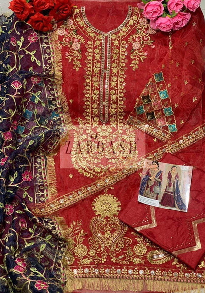 MARIYA Z-2080 EMBROIDERED SUIT Anant Tex Exports Private Limited