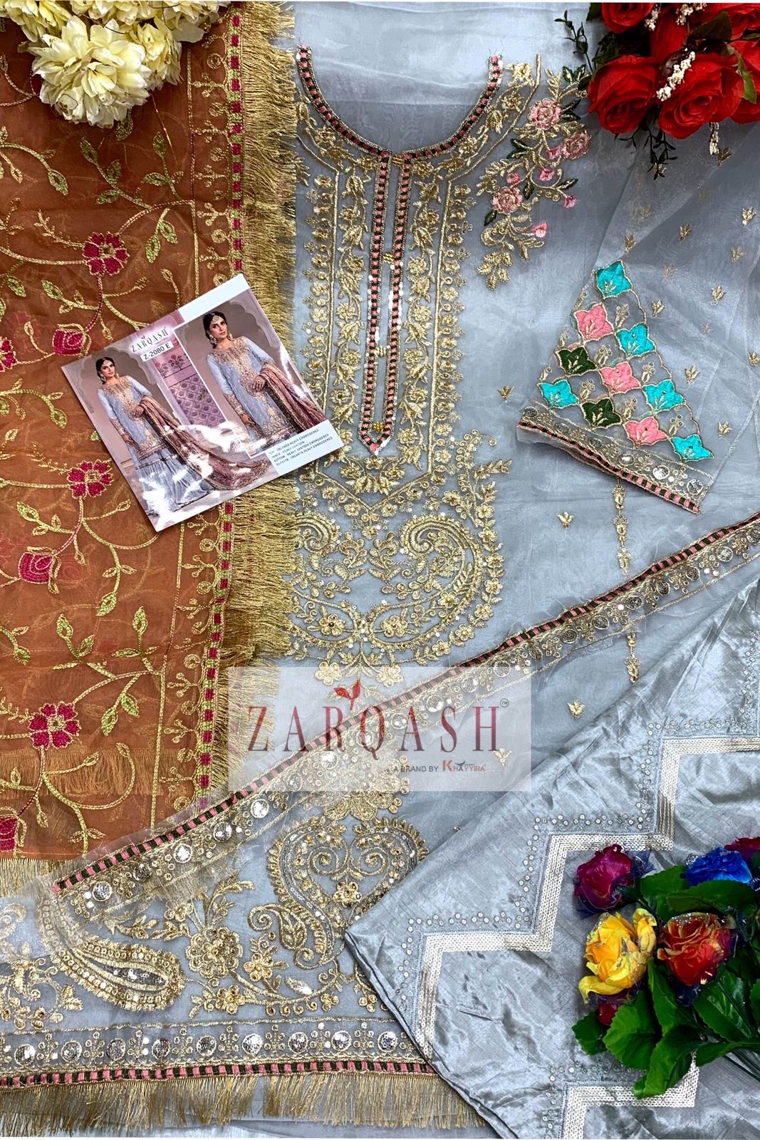 MARIYA Z-2080 EMBROIDERED SUIT Anant Tex Exports Private Limited
