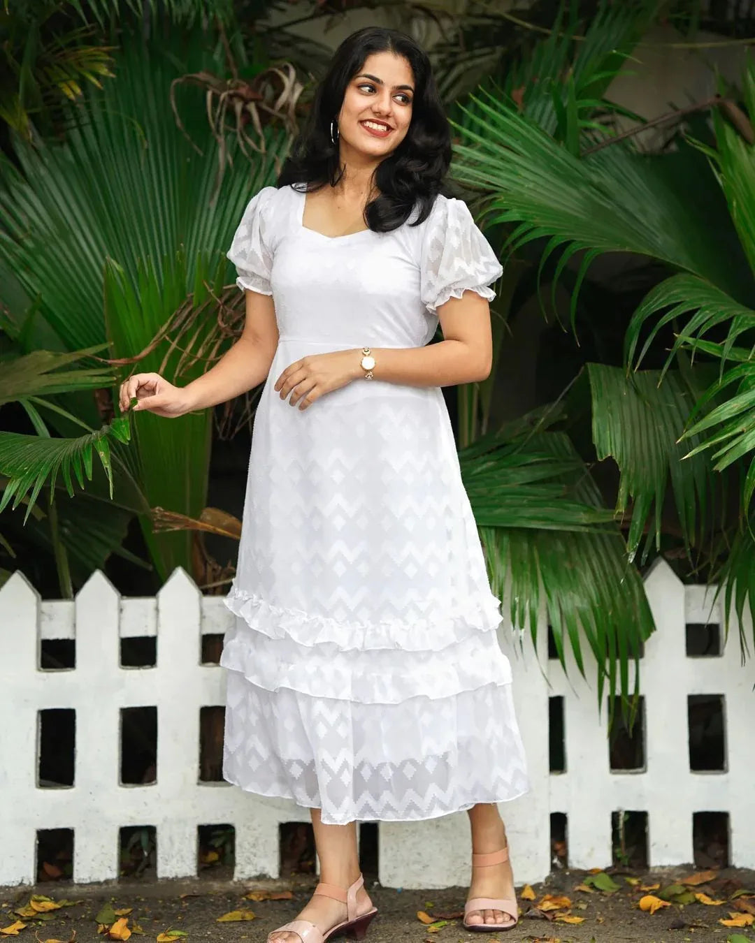 Christmas Special Midi Gown Anant Tex Exports Private Limited
