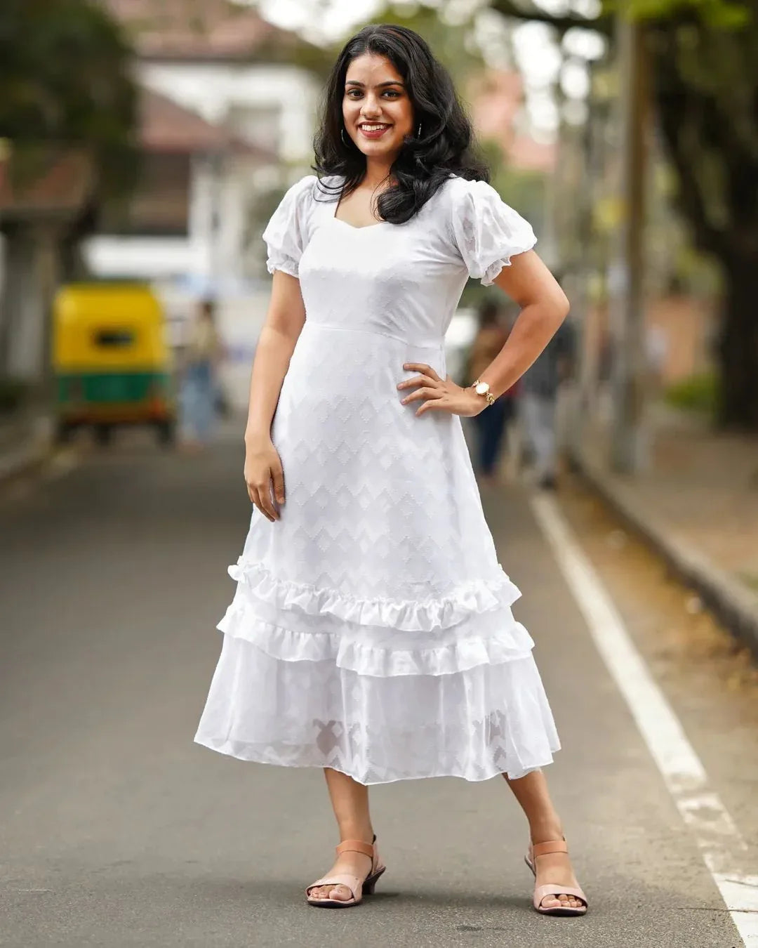 Christmas Special Midi Gown Anant Tex Exports Private Limited