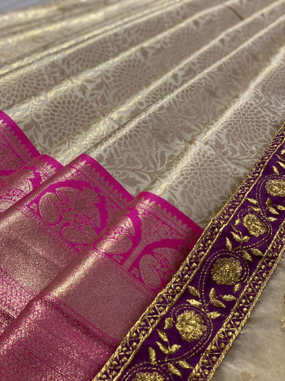 KANJIVARAM PURE SILK HALF SAREE VOL-01 Anant Tex Exports Private Limited