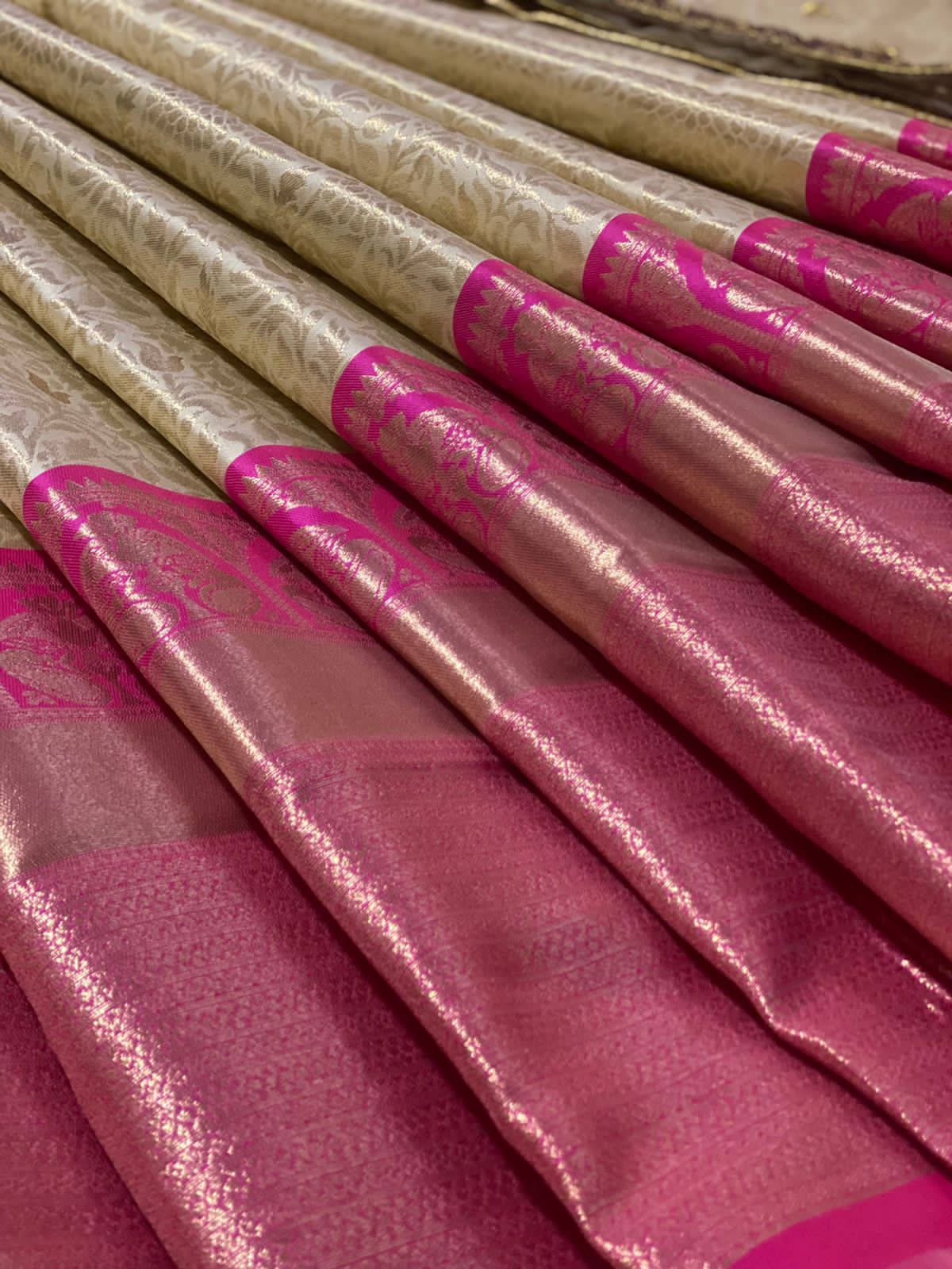 KANJIVARAM PURE SILK HALF SAREE VOL-01 Anant Tex Exports Private Limited
