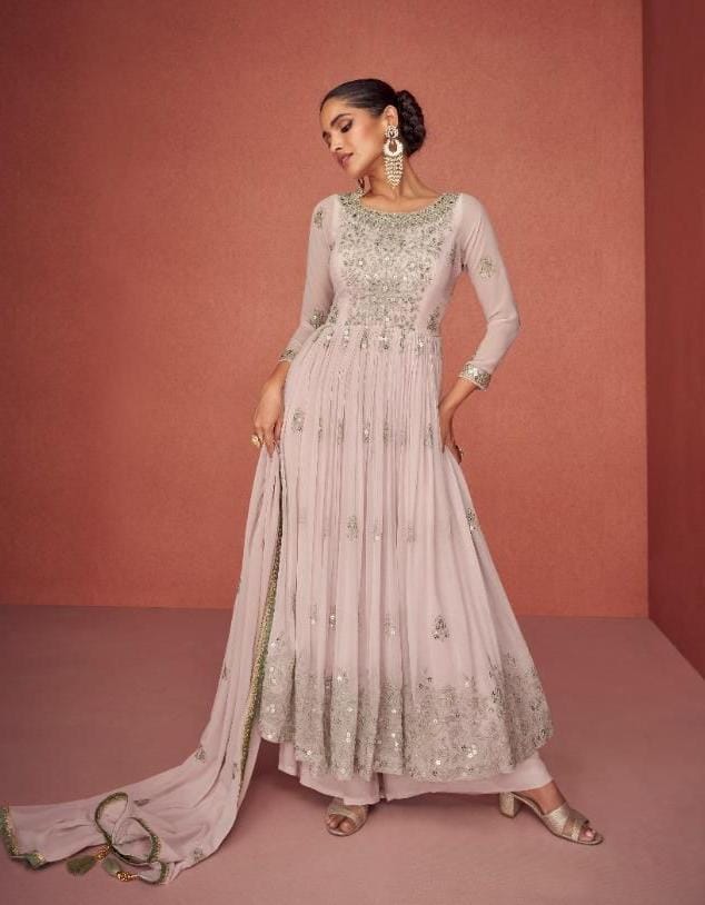 Aashirwad Aroma 9423-9427 Series Real Georgette Fancy Embroidered Salwar Suit Anant Tex Exports Private Limited