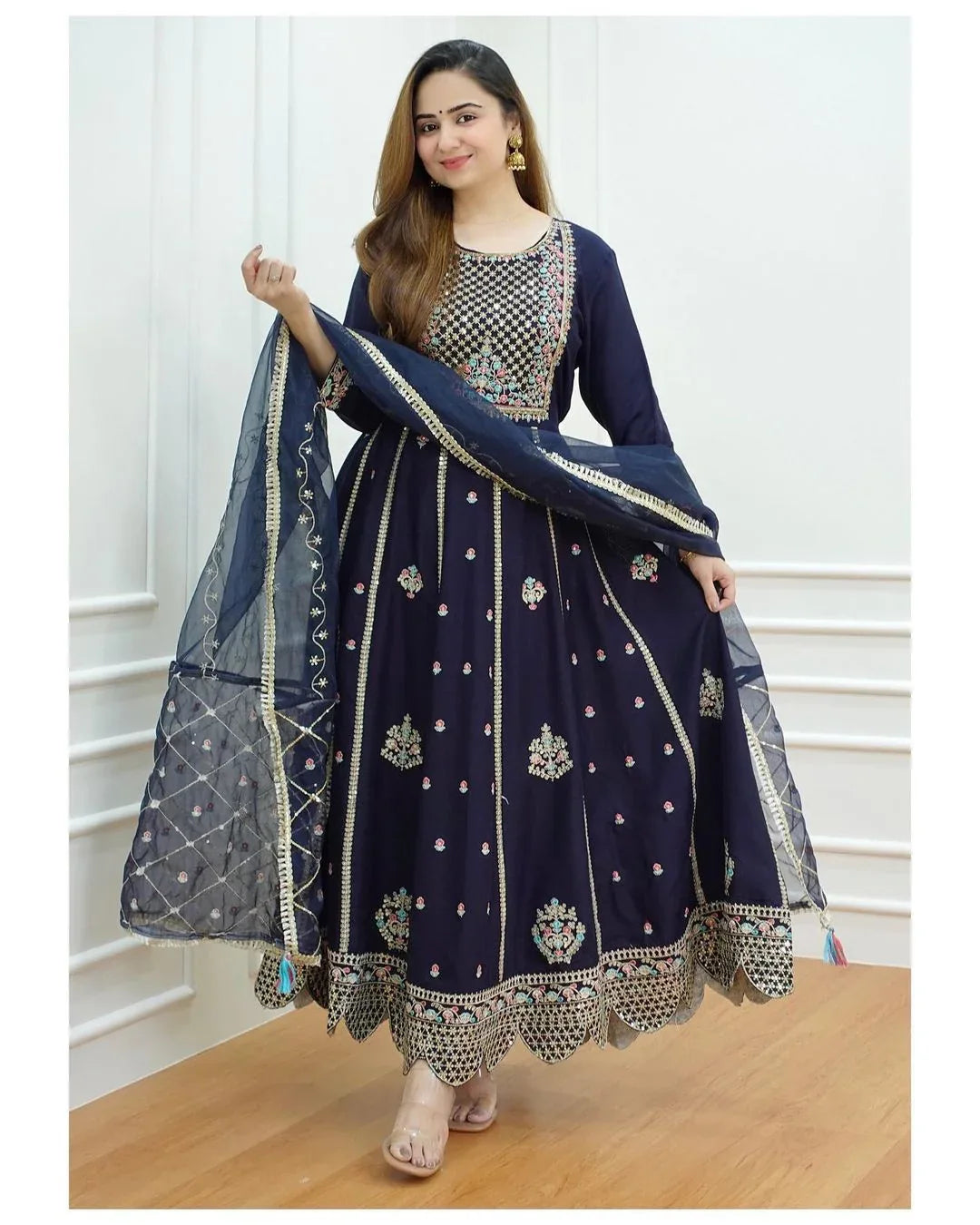 Festival Special Embroidery Rayon Suit Anant Tex Exports Private Limited