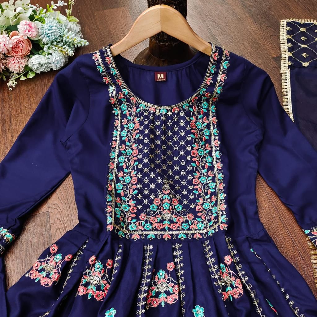 Festival Special Embroidery Rayon Suit Anant Tex Exports Private Limited