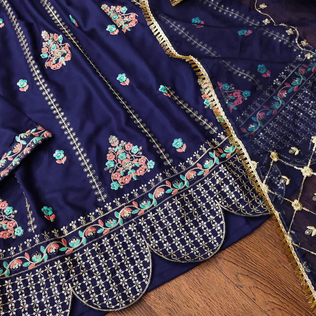 Festival Special Embroidery Rayon Suit Anant Tex Exports Private Limited