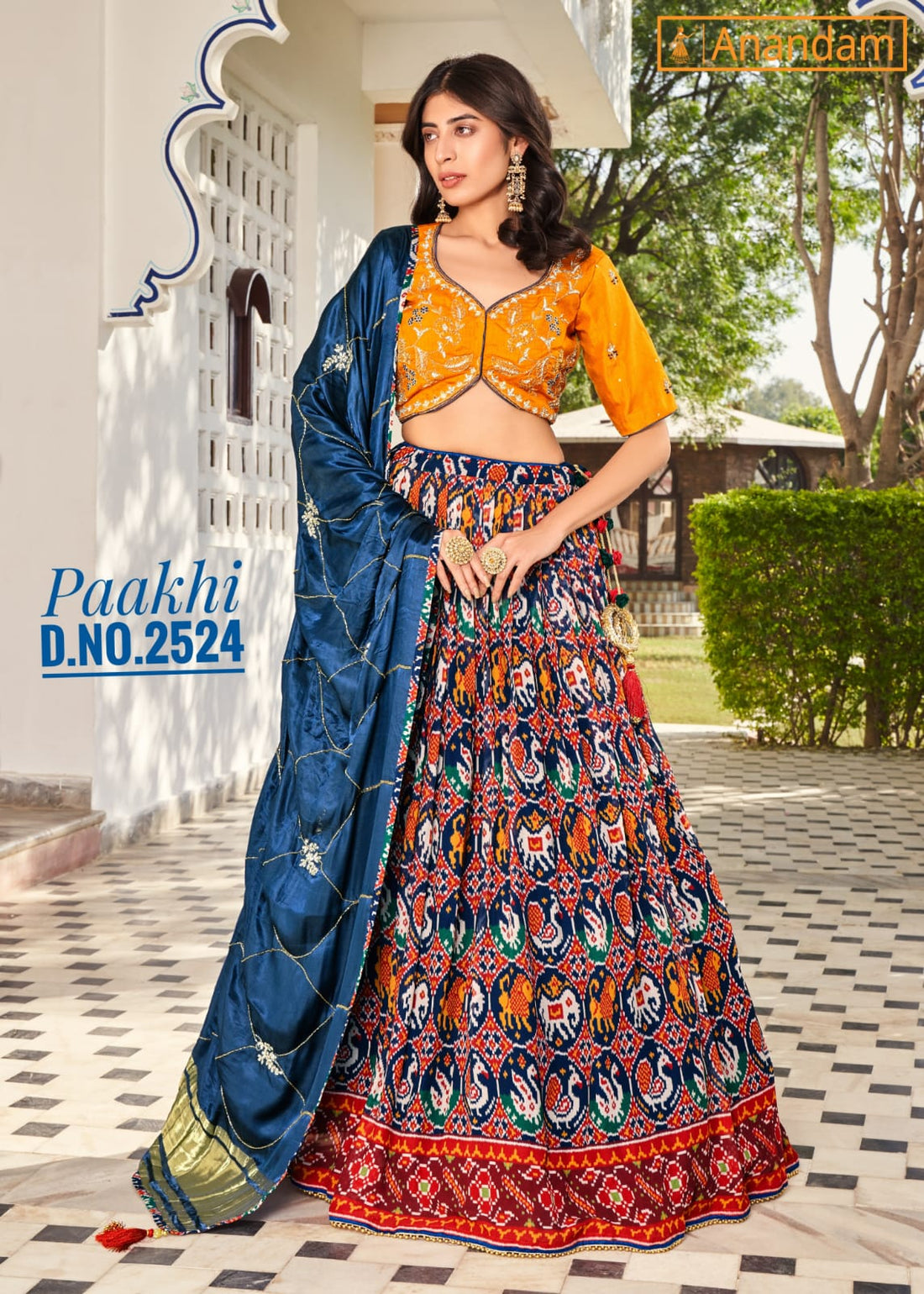 PARTY WEAR ANANDAM PAAKHI GAJII LEHENGA Anant Tex Exports Private Limited