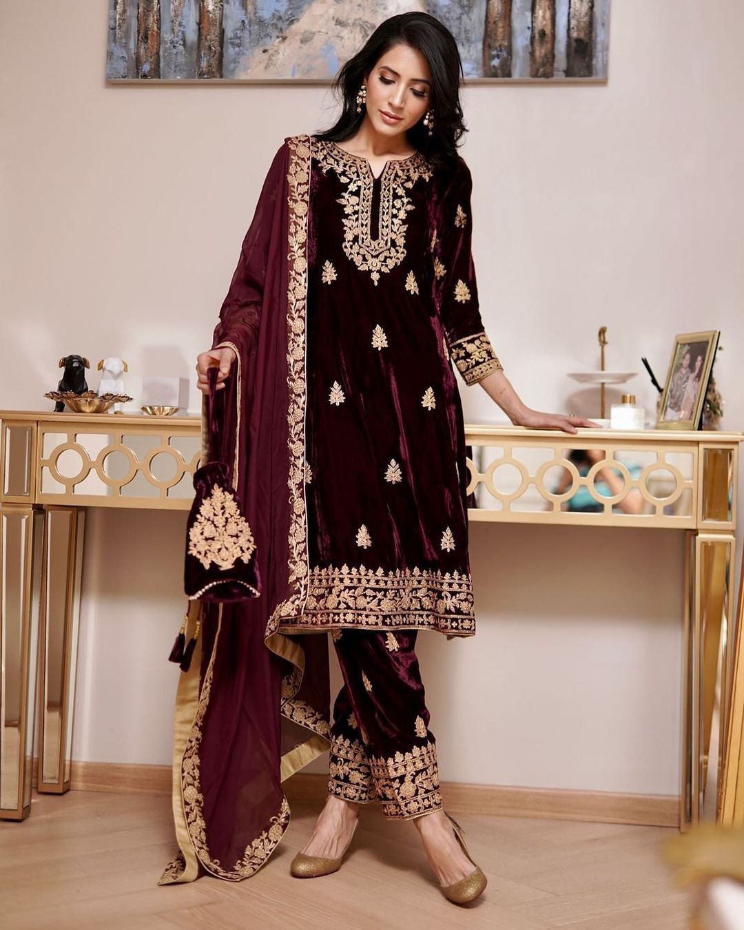 New Designer Party Wear Salwar Suit Anant Tex Exports Private Limited