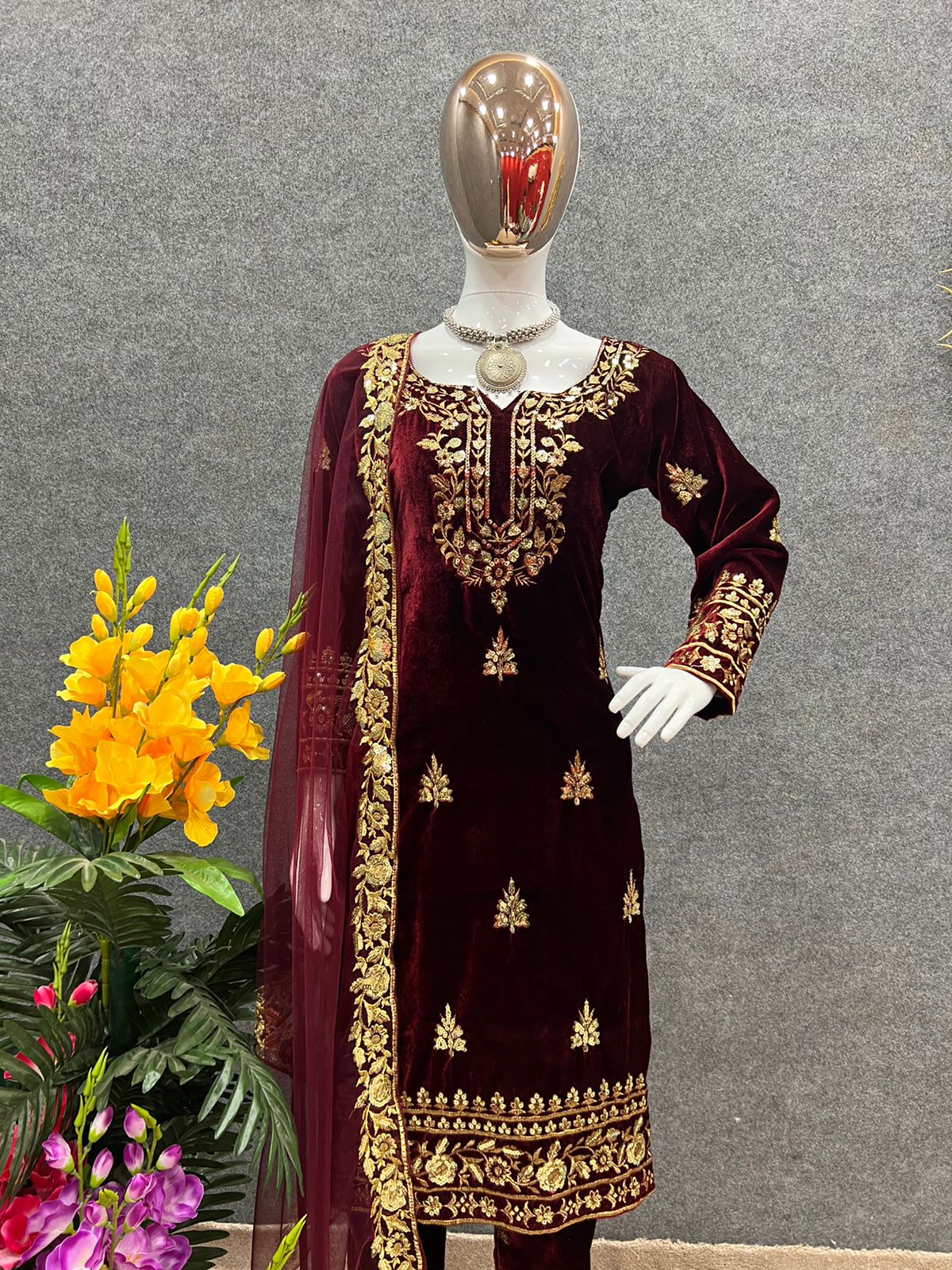 New Designer Party Wear Salwar Suit Anant Tex Exports Private Limited