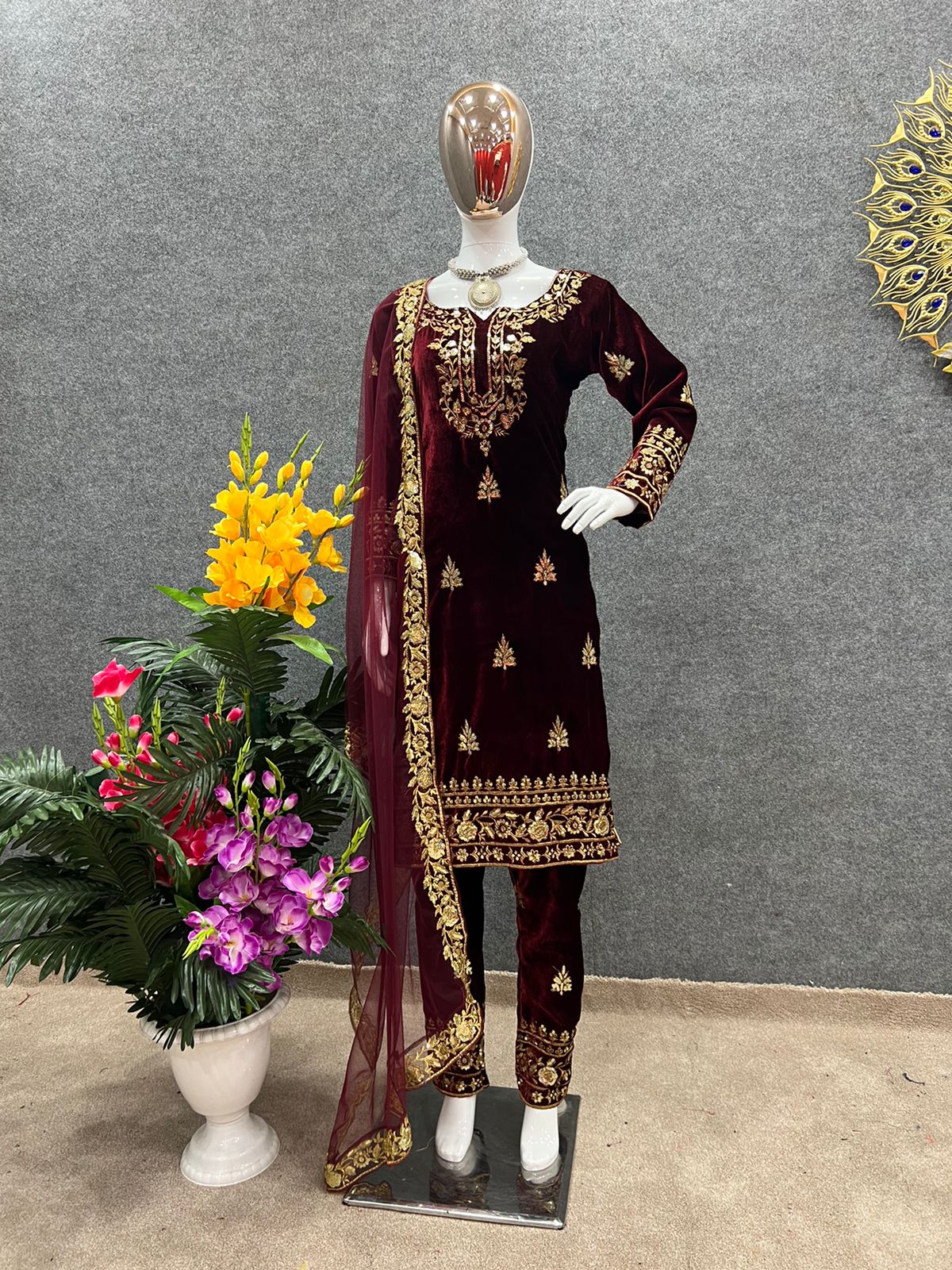 New Designer Party Wear Salwar Suit Anant Tex Exports Private Limited