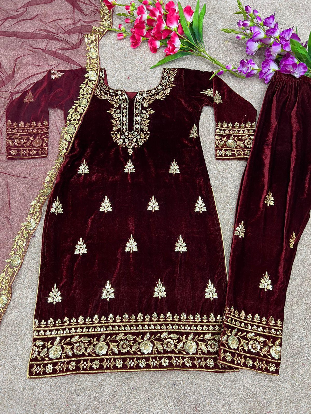 New Designer Party Wear Salwar Suit Anant Tex Exports Private Limited