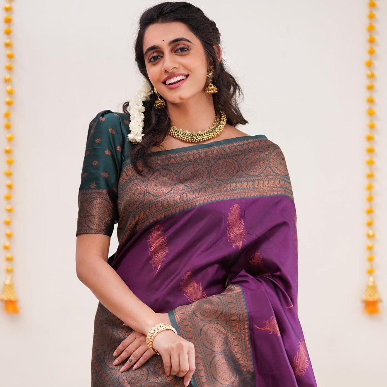 Banarasi Soft Silk Saree Anant Tex Exports Private Limited