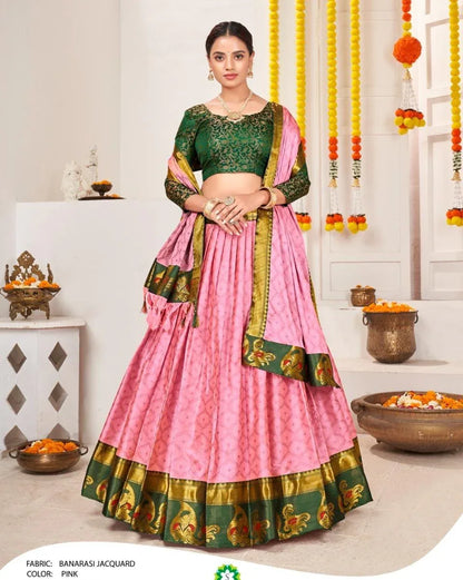 Banarasi Vol 2 Lehenga Choli Anant Tex Exports Private Limited