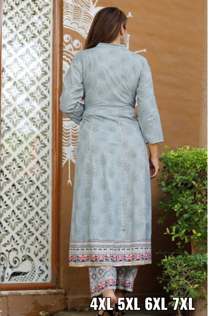 Jaipuri Neck Design and Heavy Rayon Kurti Anant Tex Exports Private Limited