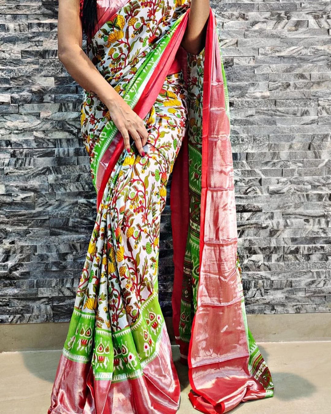 PARTY WEAR MOSS CHIFFON SAREE Anant Tex Exports Private Limited