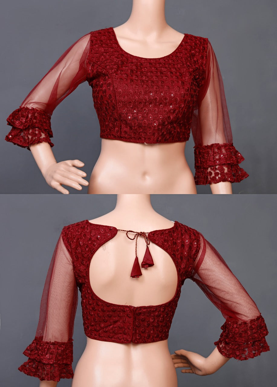 Soft Pure Nylon Readymade Blouse Anant Tex Exports Private Limited