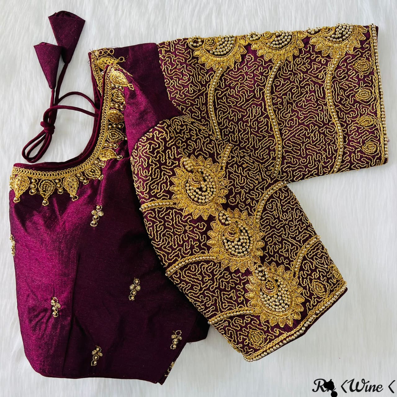 Maggam Hand Work Blouse Anant Tex Exports Private Limited