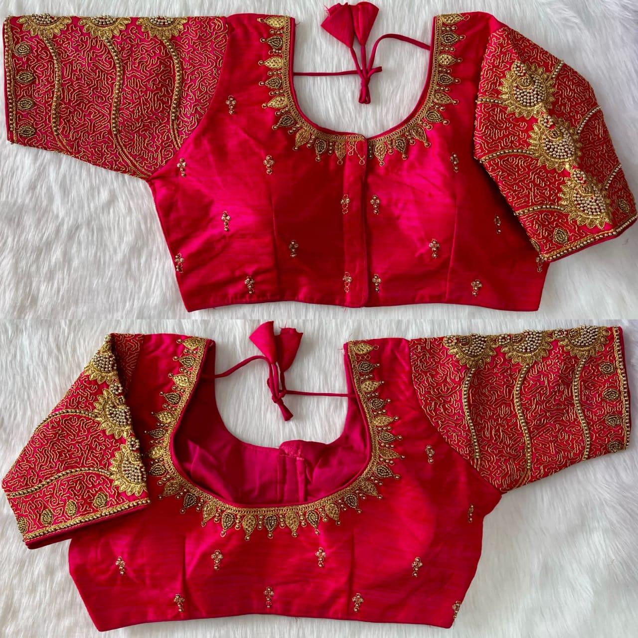 Maggam Hand Work Blouse Anant Tex Exports Private Limited