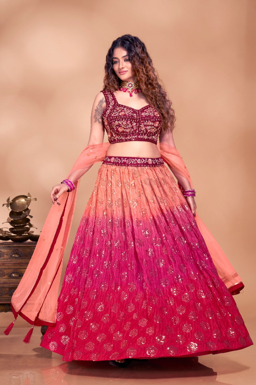 Occasion Wear Georgette Lehenga Choli Anant Tex Exports Private Limited