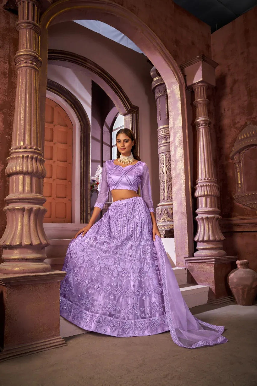 Zeeya-Nafeesa Vol-2 Series - 6007-6008 Lehenga Choli Anant Tex Exports Private Limited