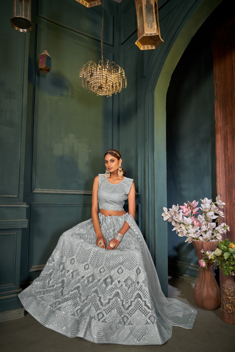 Zeeya-Nafeesa Vol-2 Series - 6007-6008 Lehenga Choli Anant Tex Exports Private Limited