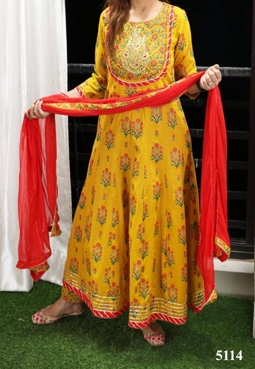 PURE RAYON ANARKALI KURTI Anant Tex Exports Private Limited