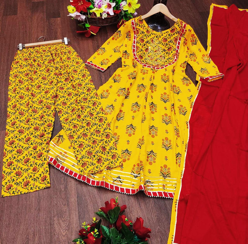 PURE RAYON ANARKALI KURTI Anant Tex Exports Private Limited