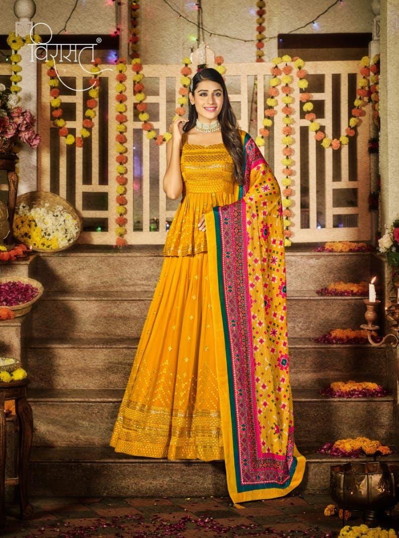 VIRASAT VOL ARDHANGINI 2001 SERIES DESIGNER GOWN Anant Tex Exports Private Limited