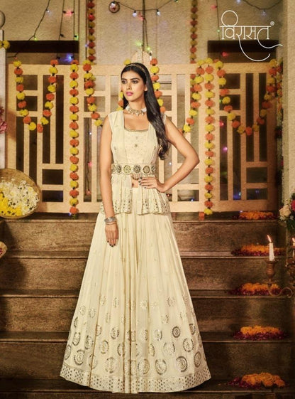 VIRASAT VOL ARDHANGINI 2001 SERIES DESIGNER GOWN Anant Tex Exports Private Limited