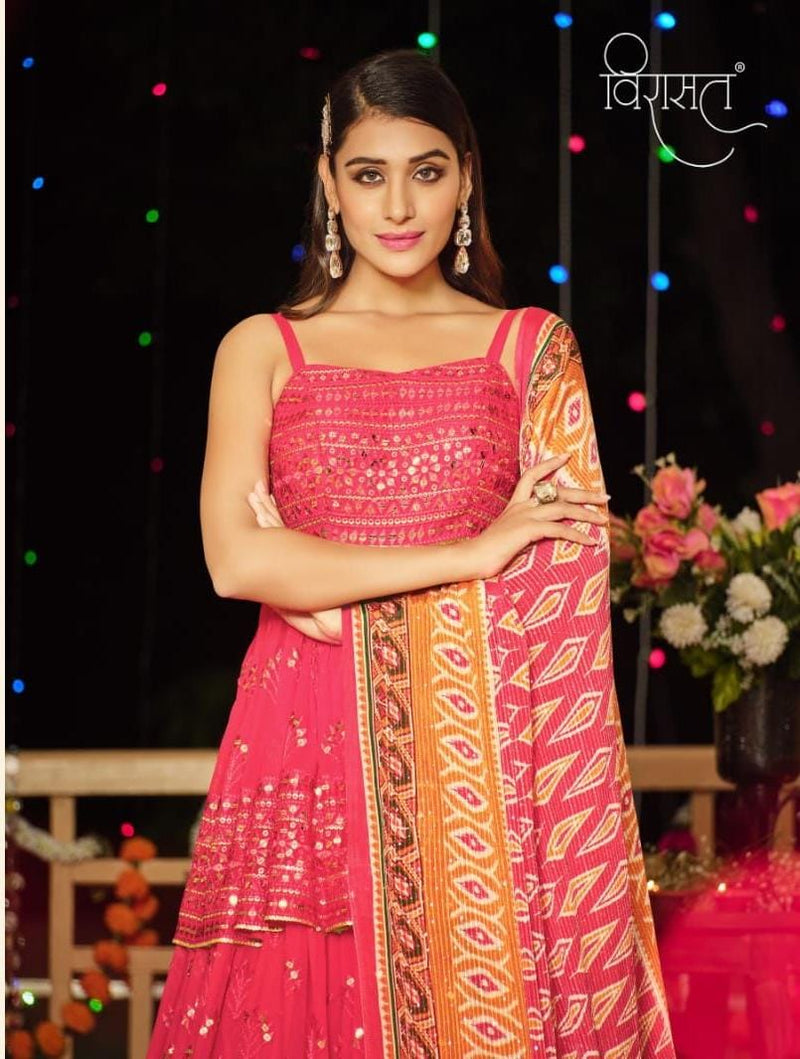 VIRASAT VOL ARDHANGINI 2001 SERIES DESIGNER GOWN Anant Tex Exports Private Limited