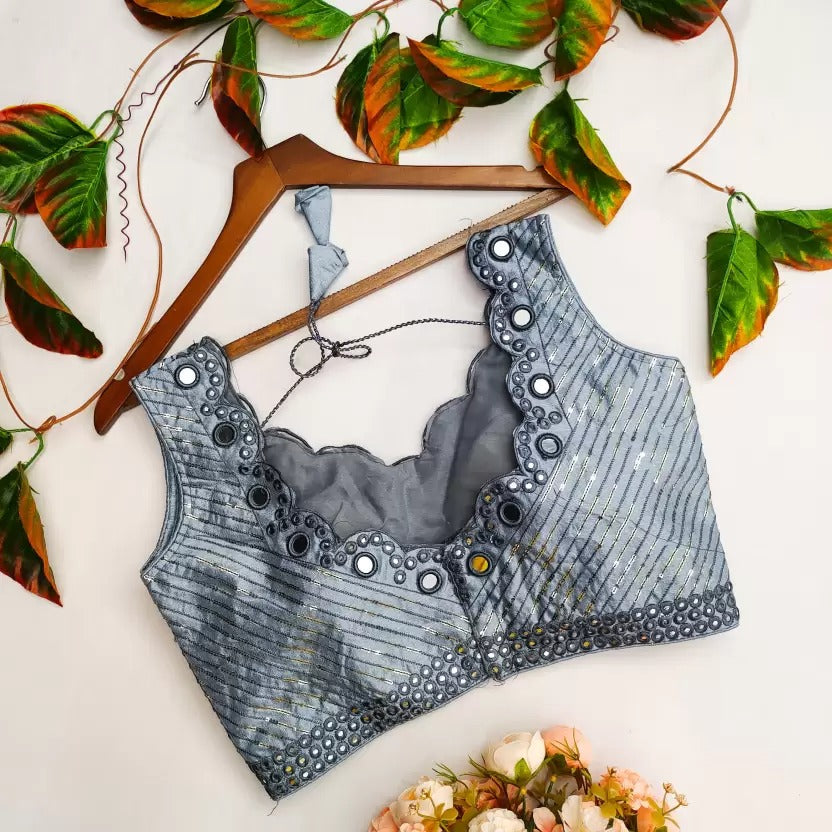 Mirror Hand Work Blouse Anant Tex Exports Private Limited