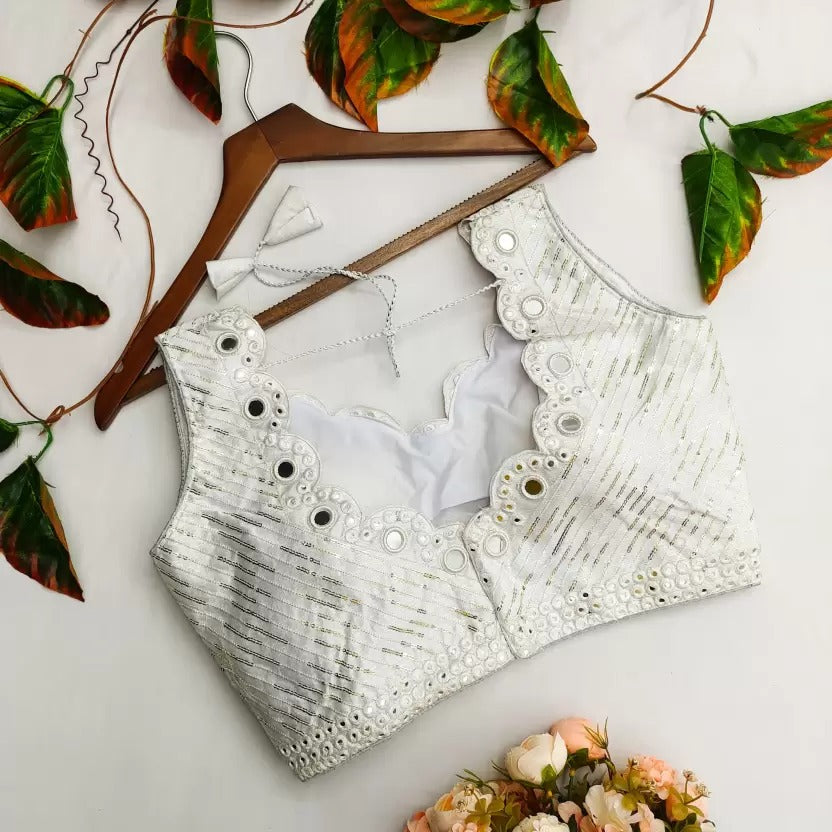 Mirror Hand Work Blouse Anant Tex Exports Private Limited