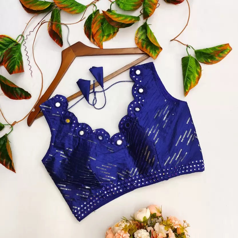 Mirror Hand Work Blouse Anant Tex Exports Private Limited