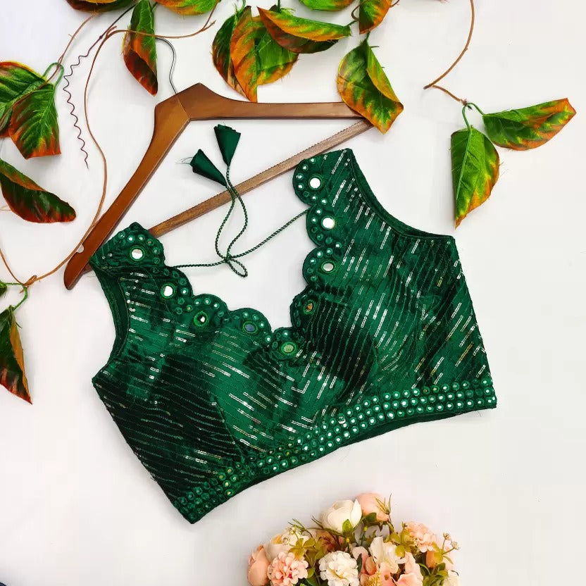 Mirror Hand Work Blouse Anant Tex Exports Private Limited