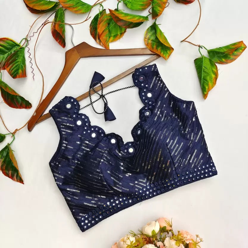 Mirror Hand Work Blouse Anant Tex Exports Private Limited