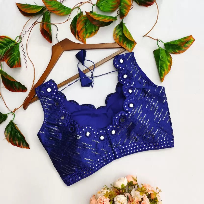 Mirror Hand Work Blouse Anant Tex Exports Private Limited