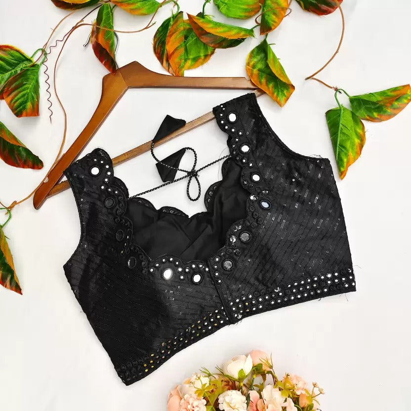 Mirror Hand Work Blouse Anant Tex Exports Private Limited