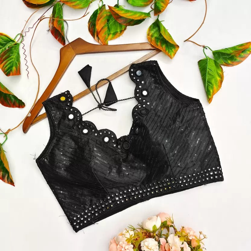 Mirror Hand Work Blouse Anant Tex Exports Private Limited